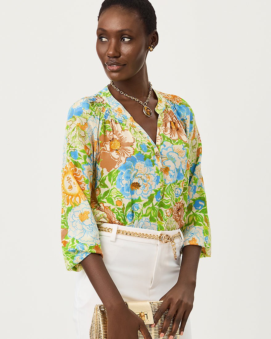 Lilly Pulitzer - Elsa Top - Rutabaga Sympeony