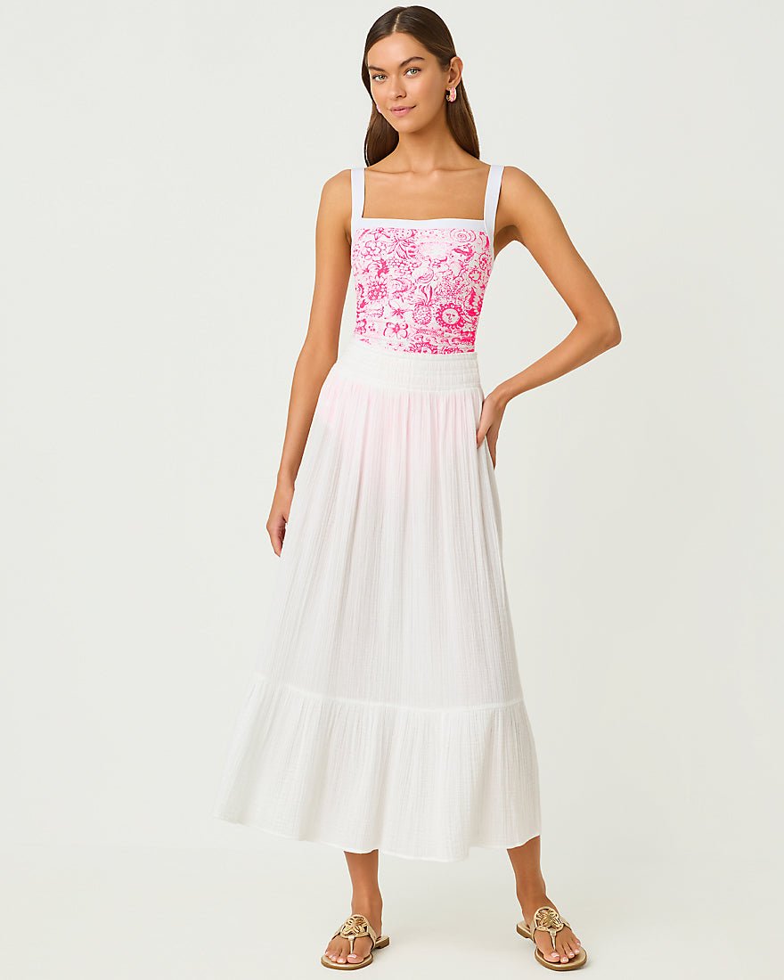 Lilly Pulitzer - Enzo Maxi Skirt Coverup - Resort White