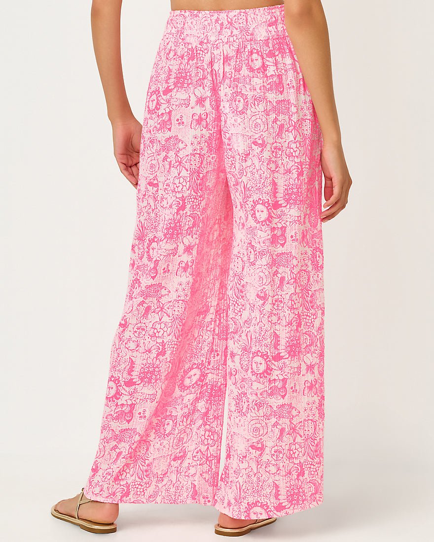 Lilly Pulitzer - Enzo Pant Coverup - Cherry Blossom Pink Fleur De Lilly