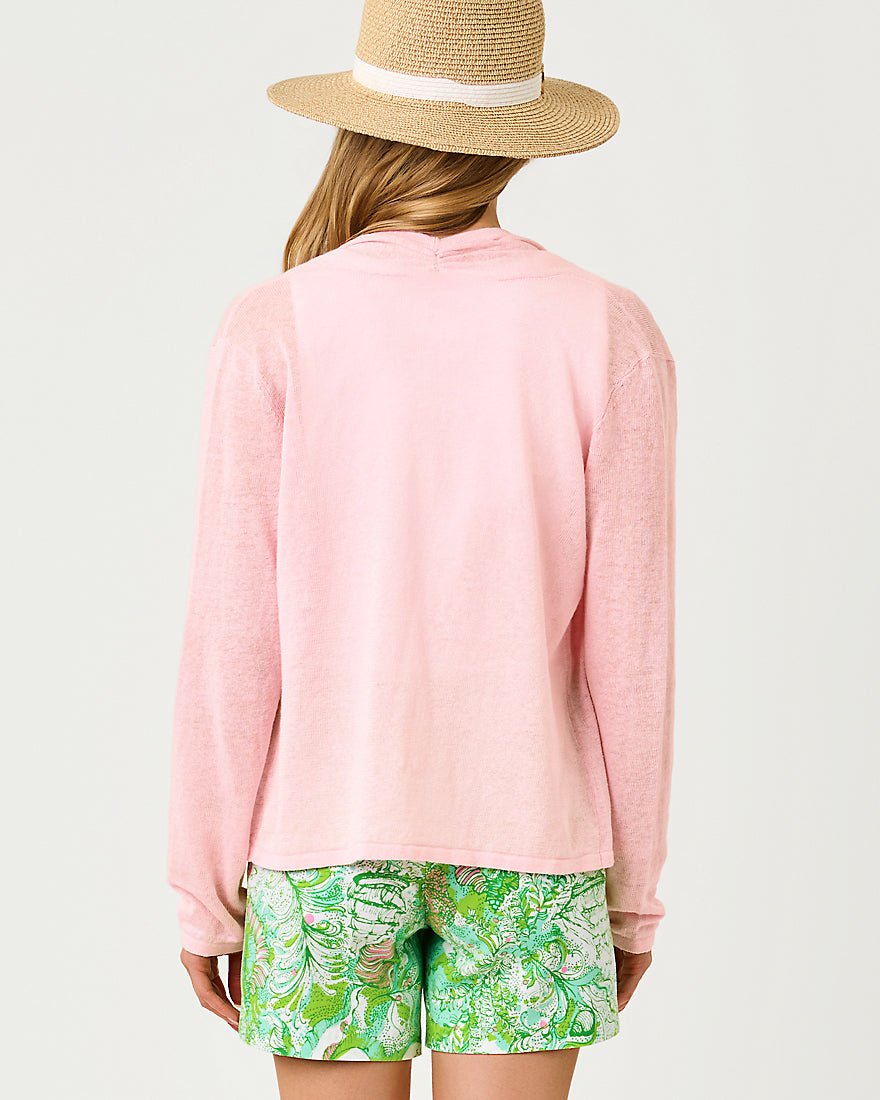 Lilly Pulitzer - Faretta Cardigan - Pink Muse