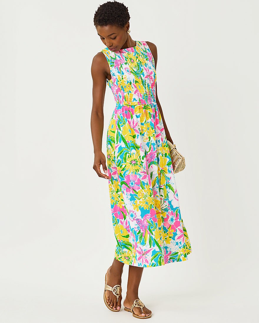 Lilly Pulitzer - Finnley Midi Dress - Multi Lovely Lilly