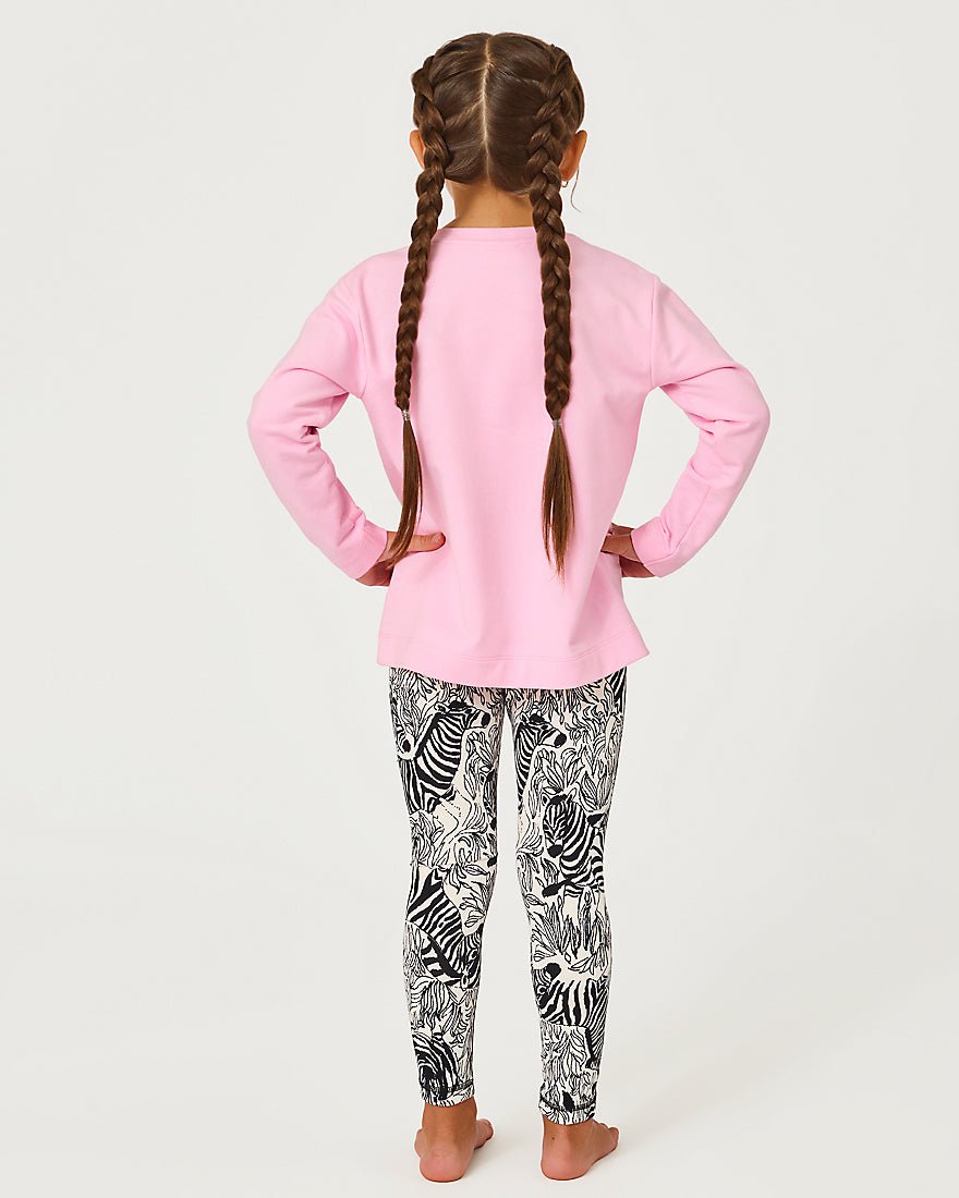 Lilly Pulitzer - Girls Mini Weekender Legging Upf 50 Plus - Coconut Z