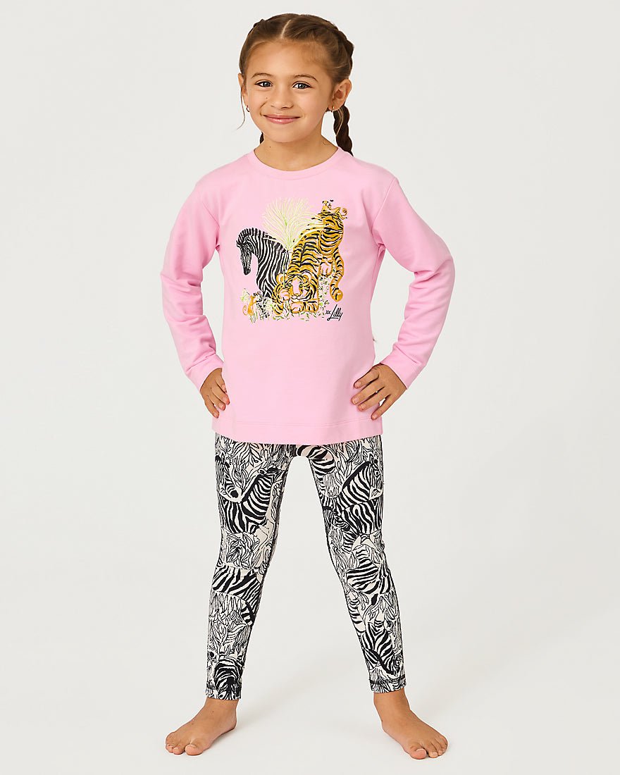 Lilly Pulitzer - Girls Mini Weekender Legging Upf 50 Plus - Coconut Z