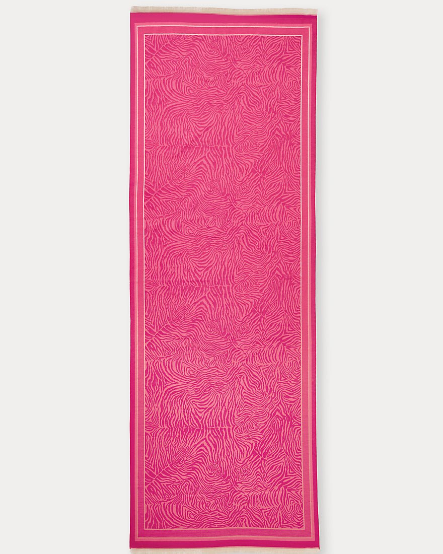 Lilly Pulitzer - Gwp Scarf - Pink Aster Camouflage Catwalk