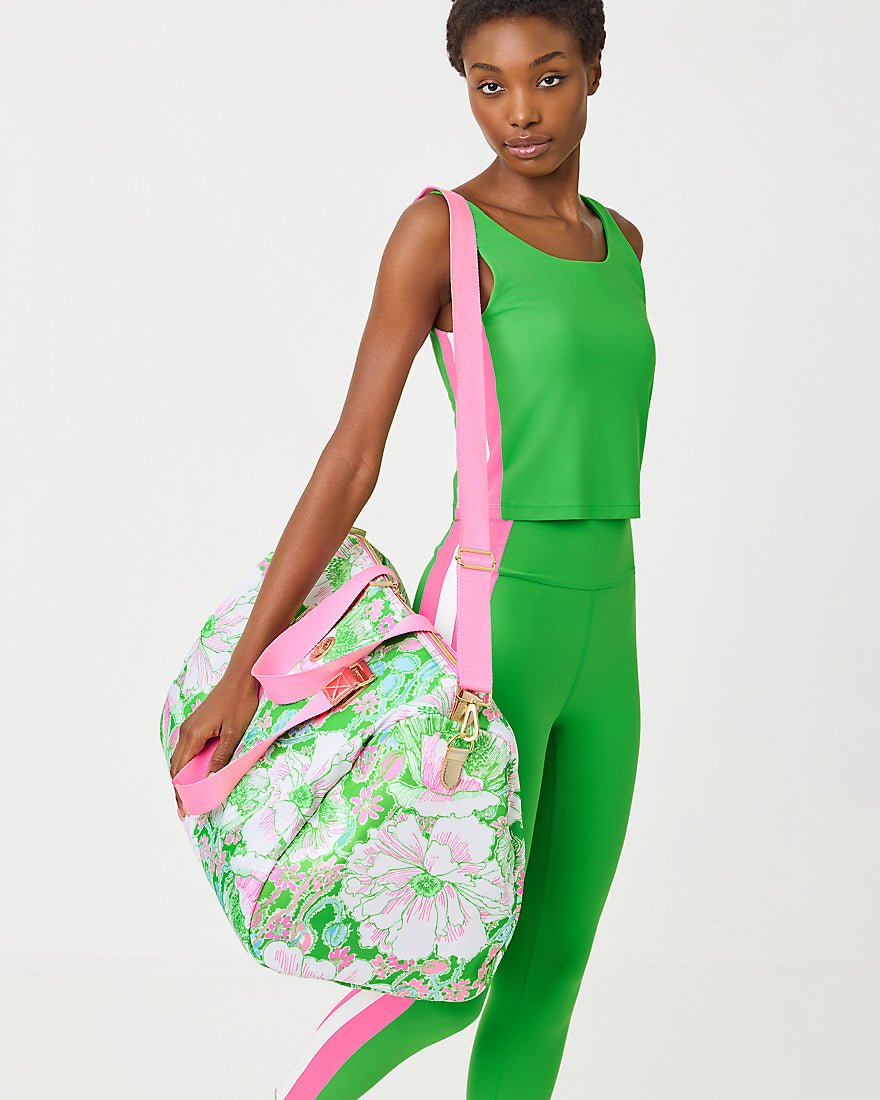 Lilly Pulitzer - Gwp Weekender Bag - Putting Green Poppyland