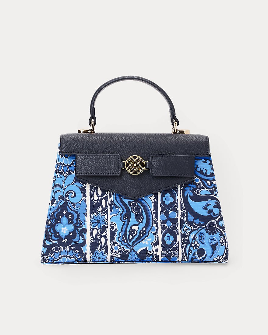 Lilly Pulitzer - Irvine Top Handle Bag - Low Tide Navy The Casbah