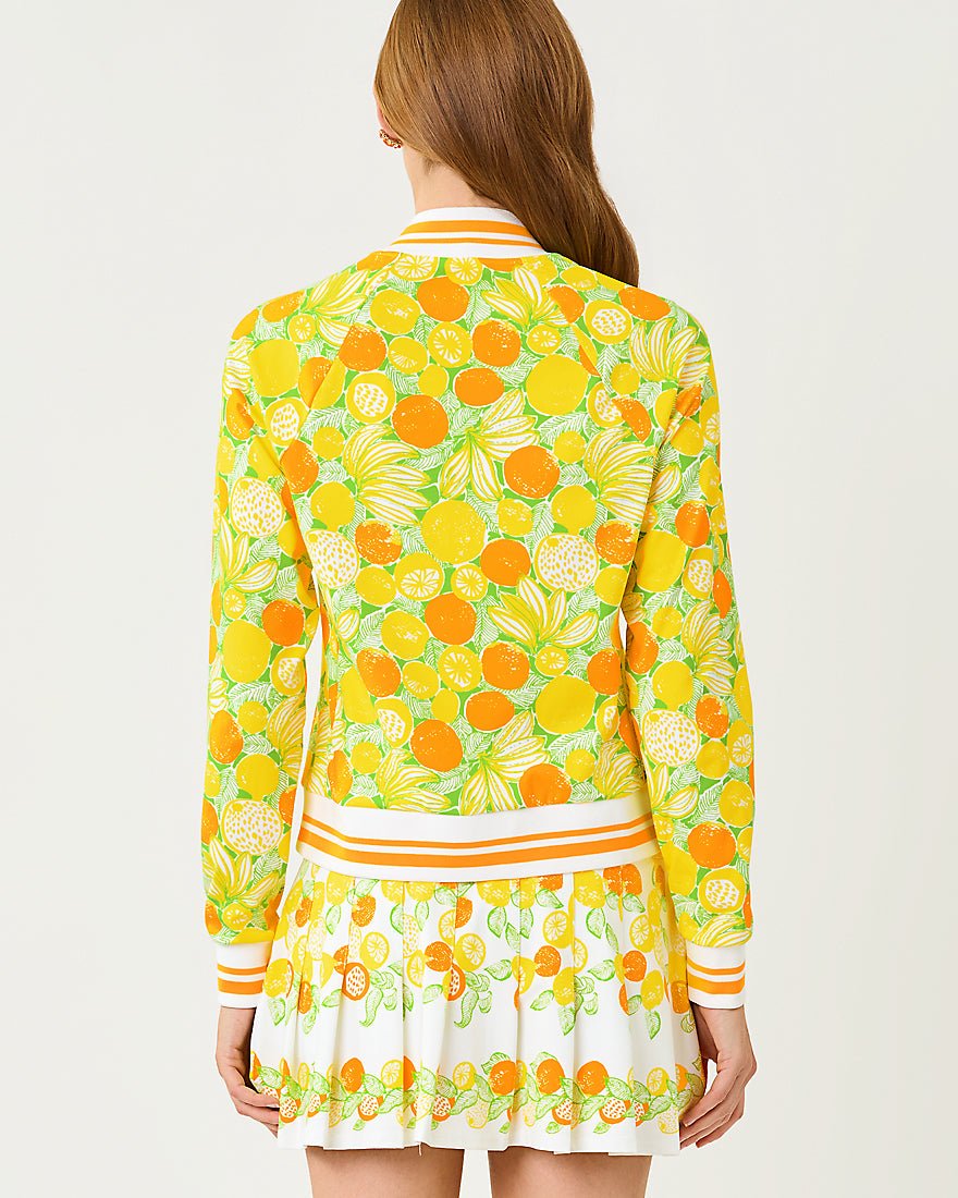 Lilly Pulitzer - Jaydea Jacket Upf 50 Plus - Island Palm Zesty