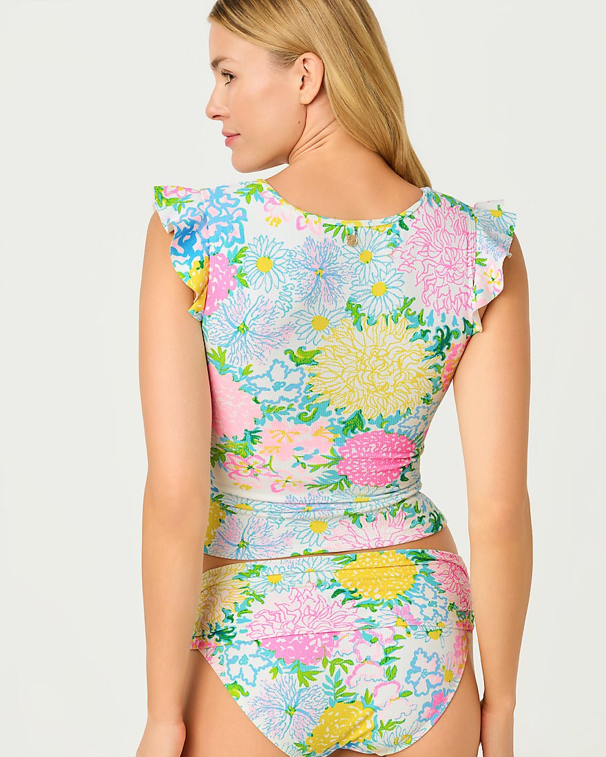 Lilly Pulitzer - Jossette Tankini Top - Multi Lilly Garden
