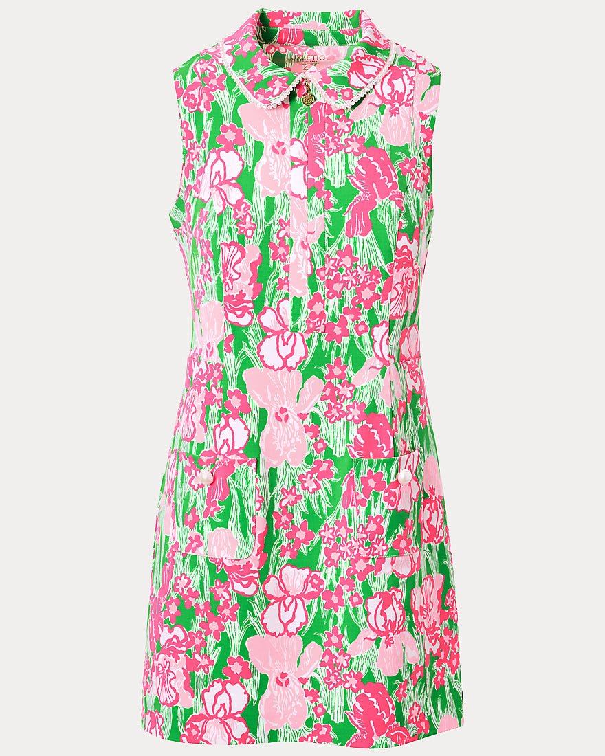 Lilly Pulitzer - Kathy Pearl Dress Upf 50 Plus - Putting Green Hannah