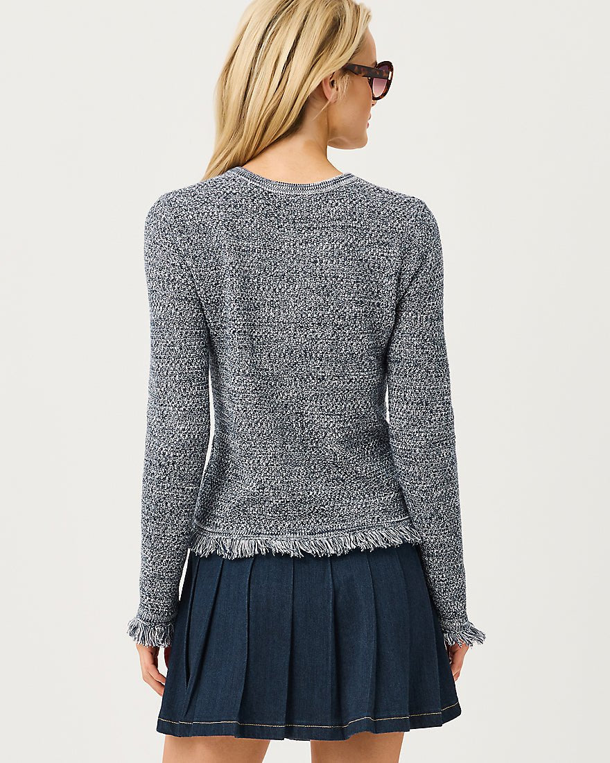 Lilly Pulitzer - Kelso Cardigan - Low Tide Navy Marl