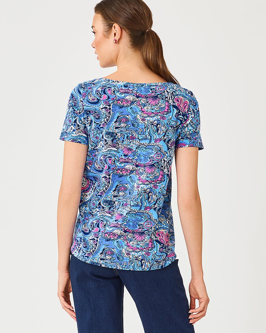 Lilly Pulitzer - Key West Top - Multi Paisley Parade