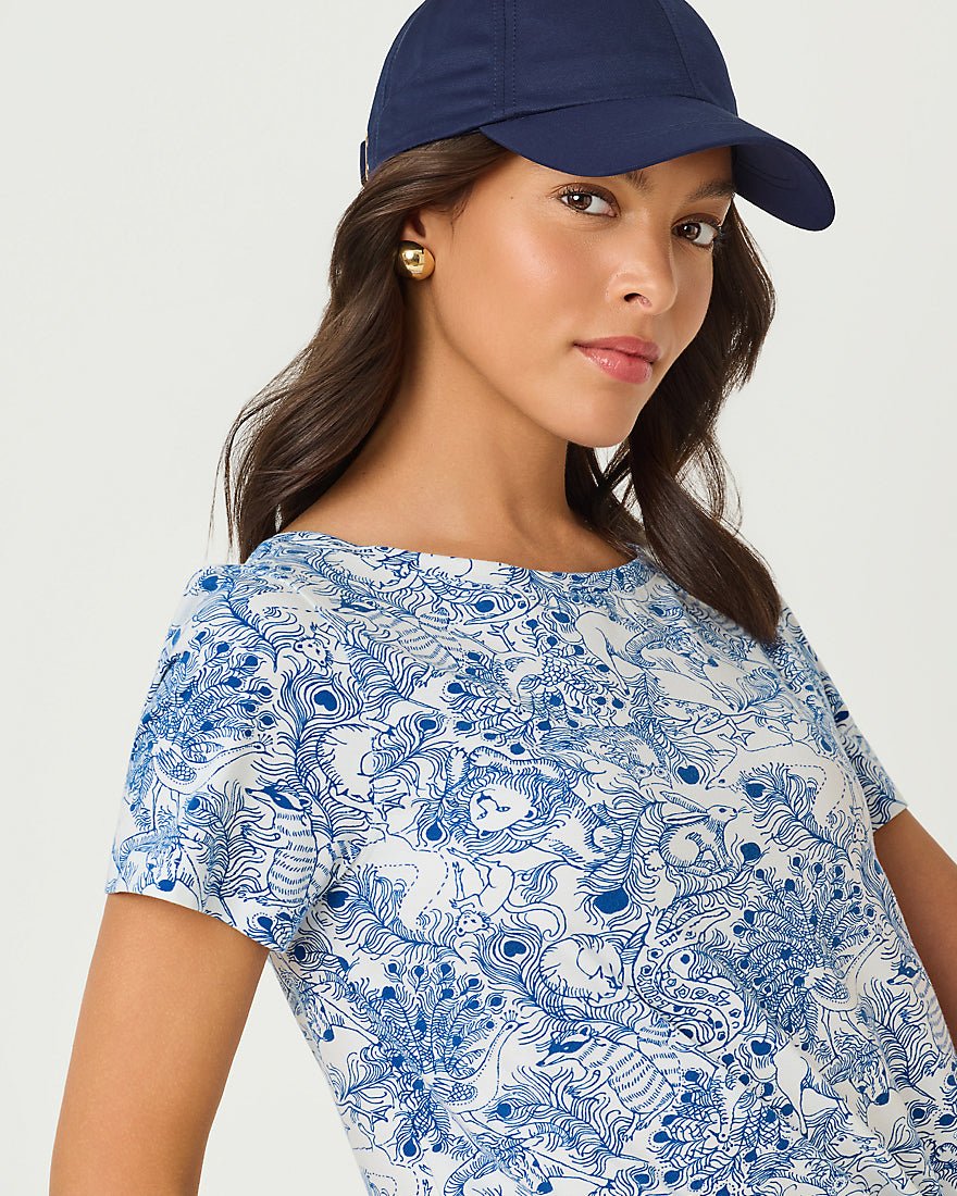 Lilly Pulitzer - Key West Top - Starlight Navy Zoology