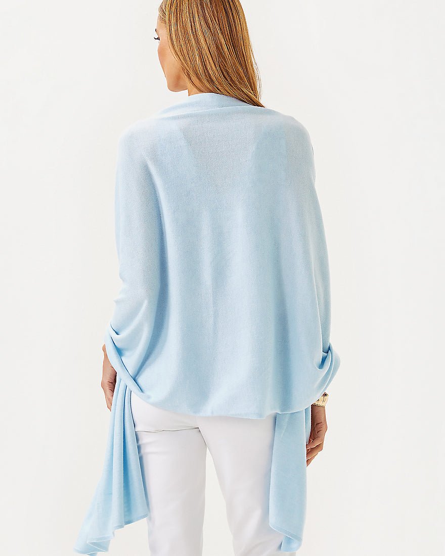 Lilly Pulitzer - Lanelle Wrap - Heathered Bluette
