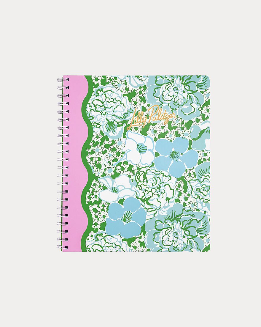 Lilly Pulitzer - Large Notebook - Mint Condition Burst of Joy