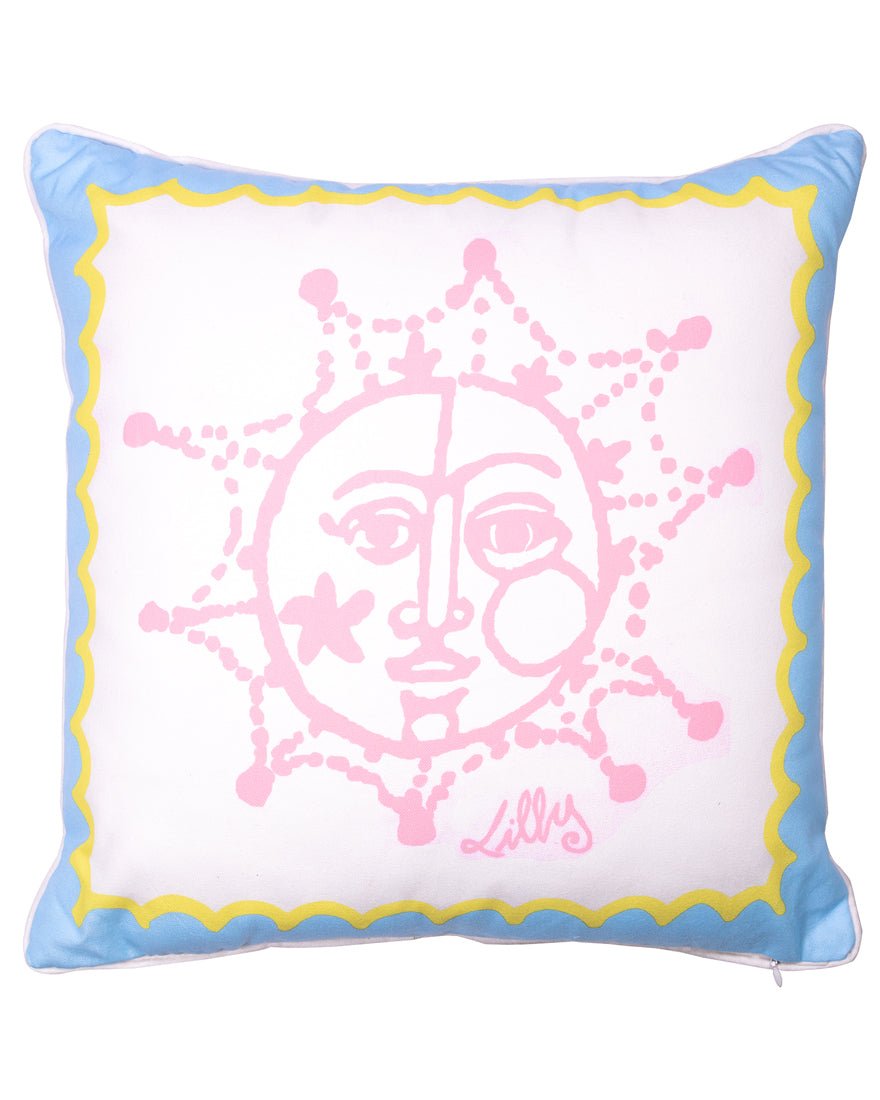 Lilly Pulitzer - Large Pillow - Sun Tiles Home