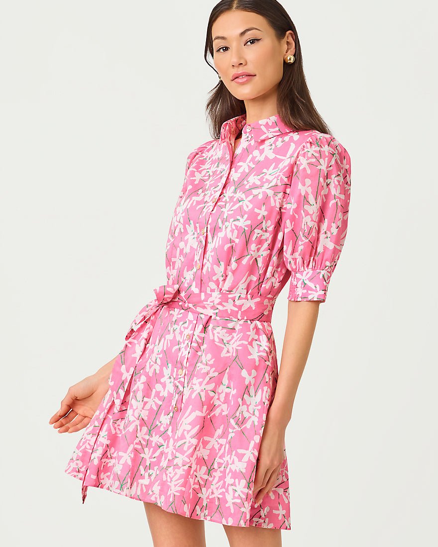 Lilly Pulitzer - Larkyn Shirtdress - Confetti Pink Liza