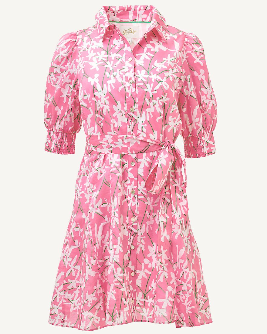 Lilly Pulitzer - Larkyn Shirtdress - Confetti Pink Liza