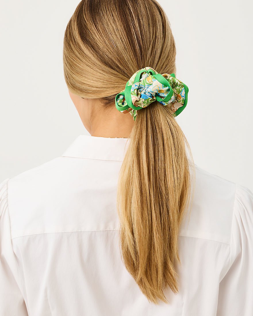 Lilly Pulitzer - Layered Ruffle Scrunchie Set - Rutabaga Sympeony
