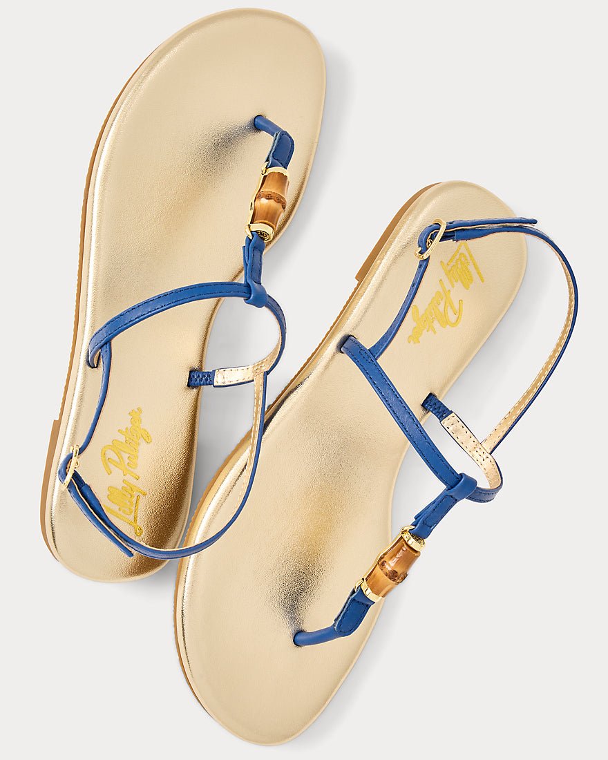 Lilly Pulitzer - Leena Sandal - Starlight Navy