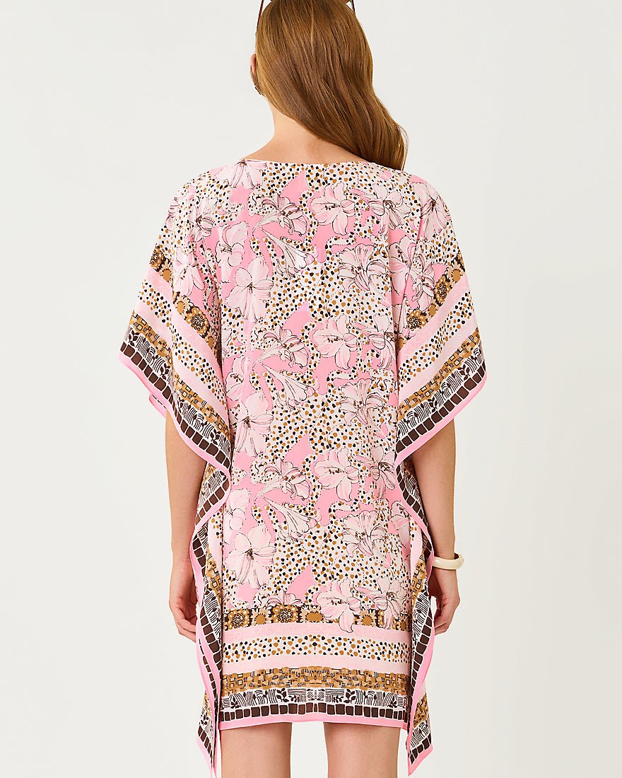 Lilly Pulitzer - Lindamarie Silk Caftan Dress - Coco Beach Wildness