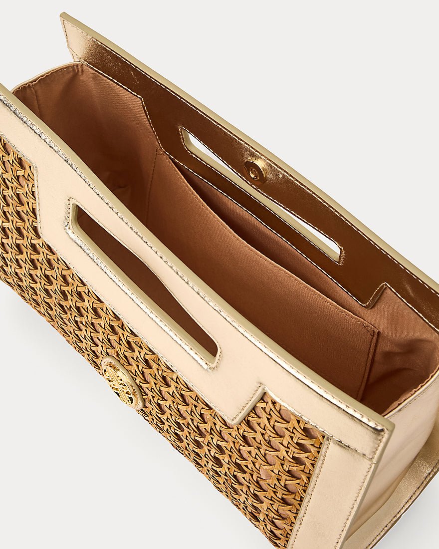 Lilly Pulitzer - Liza Cane Clutch - Natural