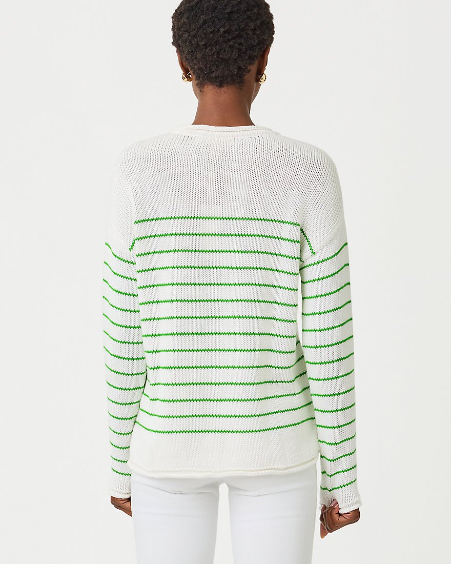 Lilly Pulitzer - Lotan Sweater - Putting Green Tidepool Stripe