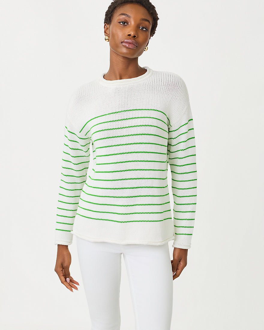 Lilly Pulitzer - Lotan Sweater - Putting Green Tidepool Stripe