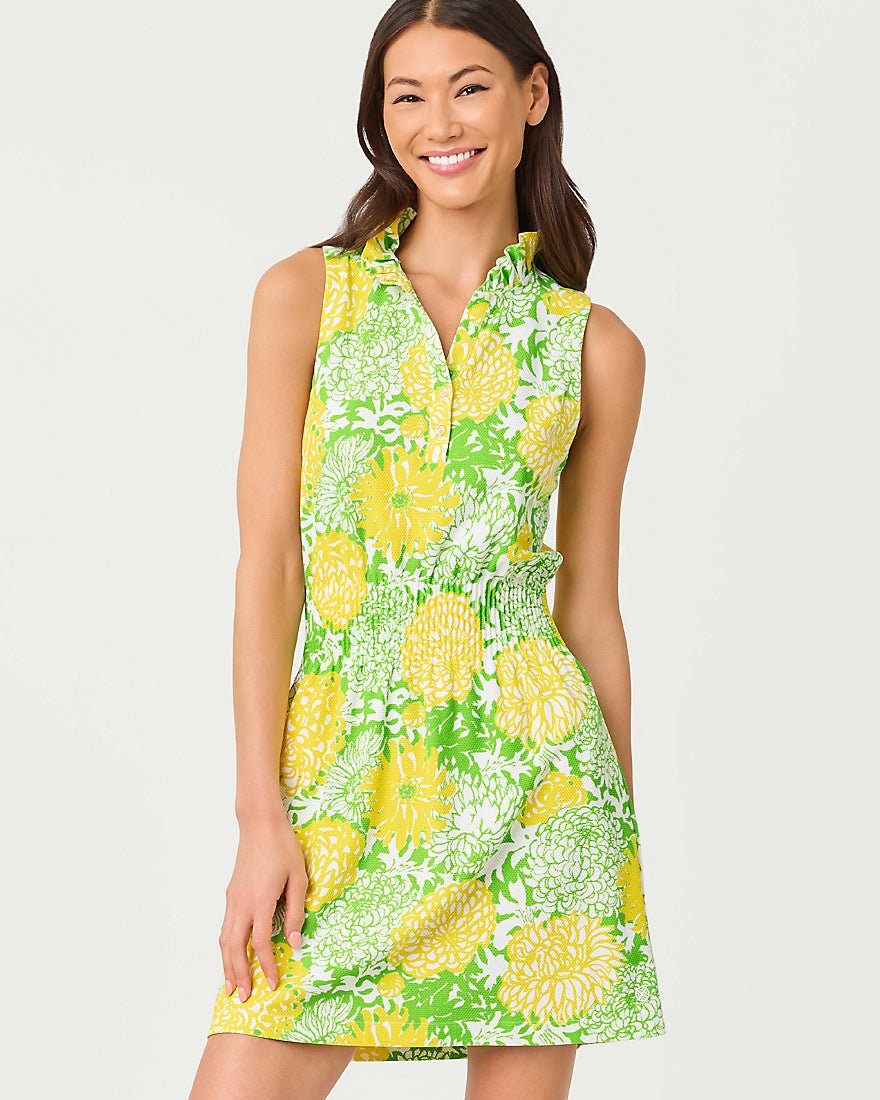 green crocodile print dress Off-shoulder Flowy Chiffon A-line Beach Wedding Dress main image 1