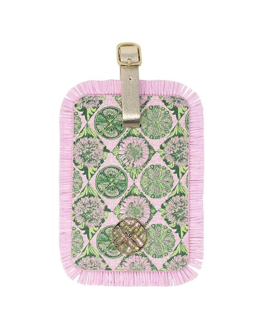 Lilly Pulitzer - Luggage Tag - Tropical Tiles