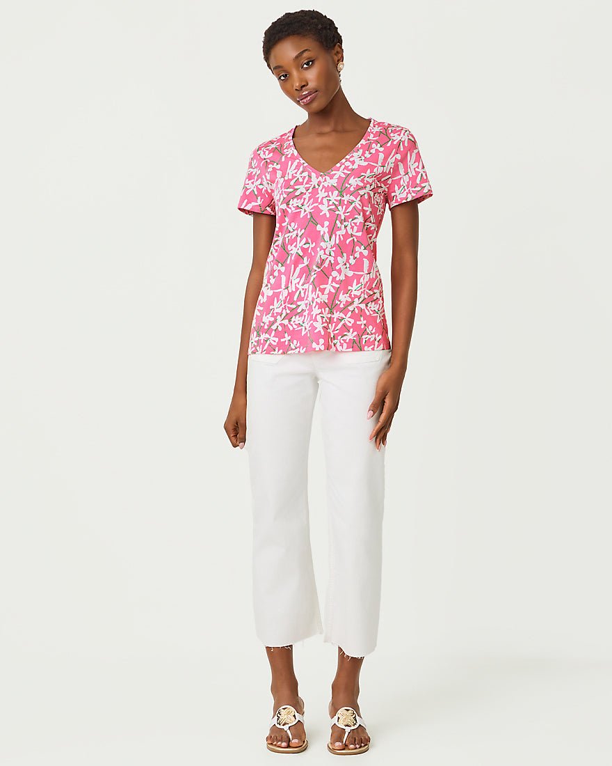 Lilly Pulitzer - Maryetta Top - Confetti Pink Liza