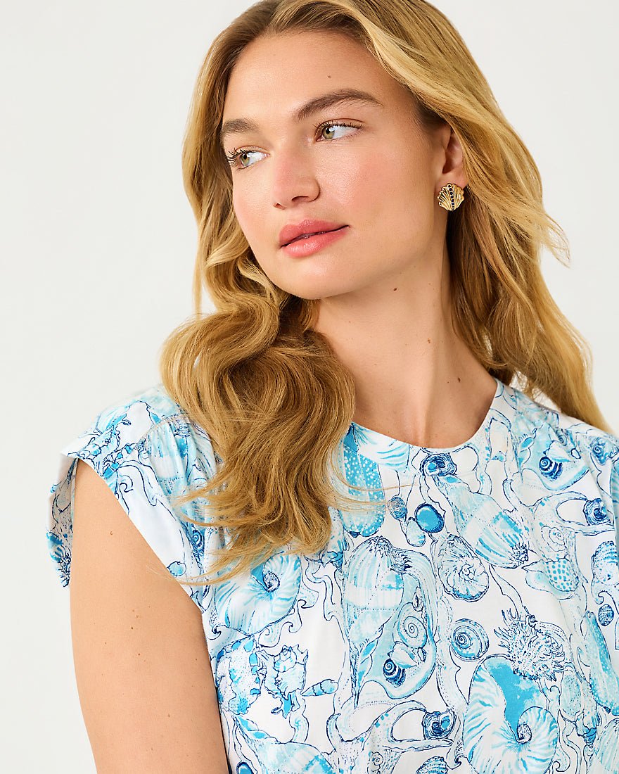 Lilly Pulitzer - Melli Dress - Resort White Shell Shine