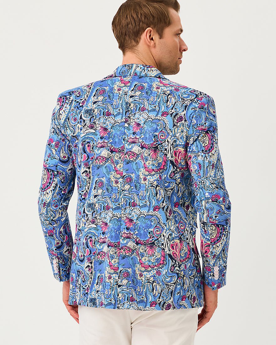 Lilly Pulitzer - Mens Stuff Flagler Blazer - Multi Paisley Parade