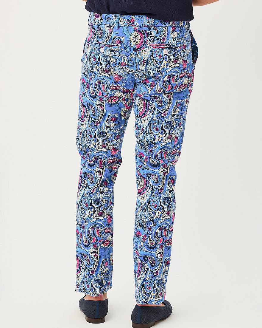 Lilly Pulitzer - Mens Stuff Mizner Stretch Pant - Multi Paisley Parade