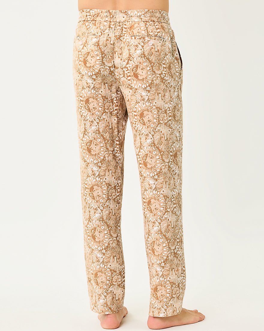 Lilly Pulitzer - Mens Stuff Theo Pant - Iced Latte Lil Jims Stuff