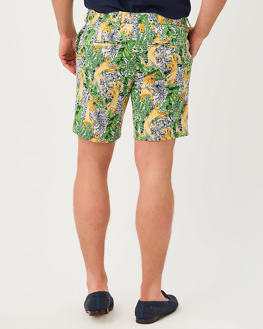 Lilly Pulitzer - Mens Stuff Volk Stretch Short - Multi Lil Palm Prowl