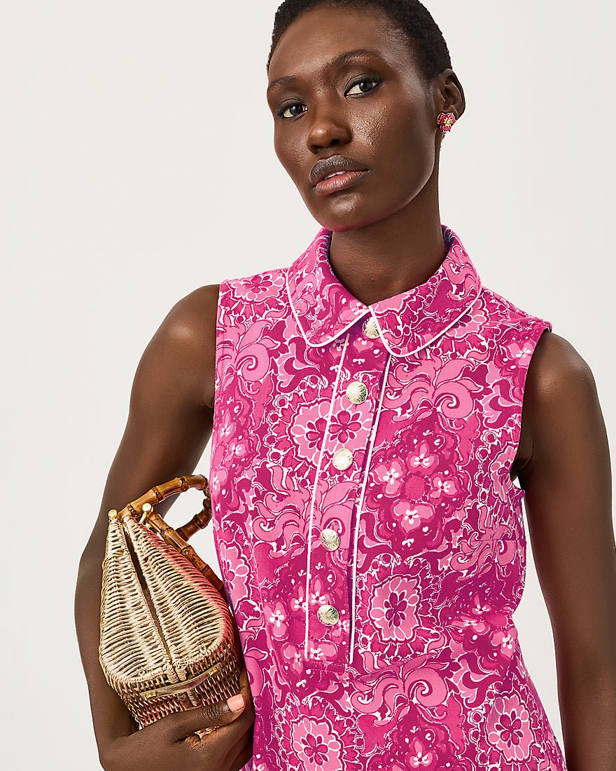 Lilly Pulitzer - Milana Dress - Pink Aster The Casbah Allover