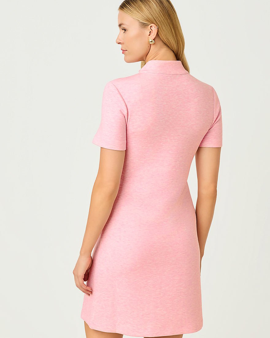 Lilly Pulitzer - Mirima Dress Upf 50 Plus - Heathered Conch Shell Pink