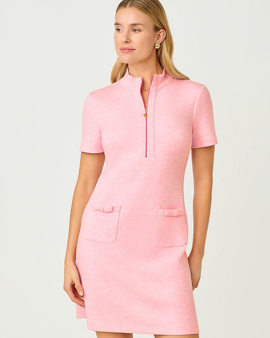 Lilly Pulitzer - Mirima Dress Upf 50 Plus - Heathered Conch Shell Pink