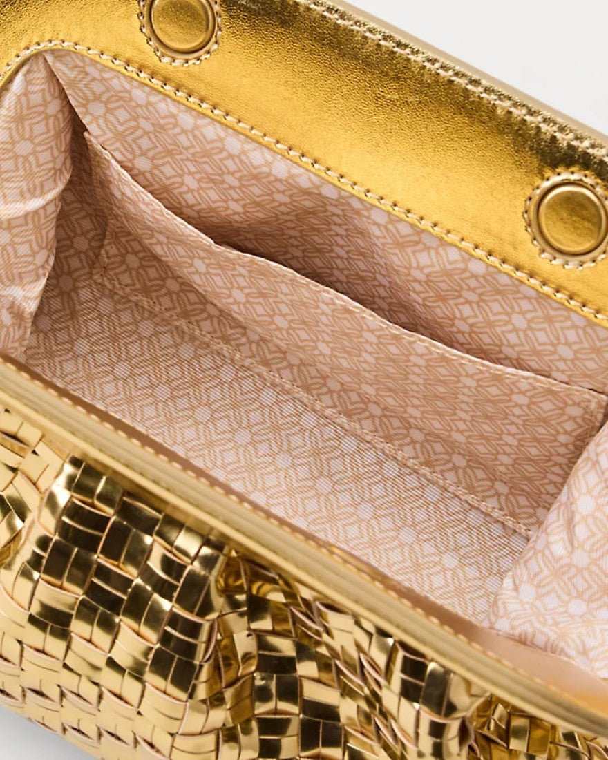 Lilly Pulitzer - Nicolette Clutch - Gold Metallic
