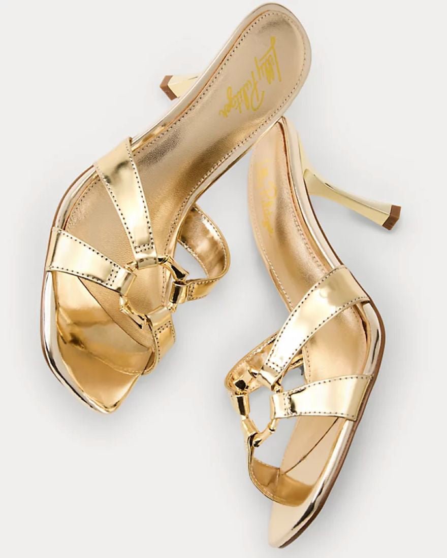 Lilly Pulitzer - Nicolette Sandal - Gold Metallic