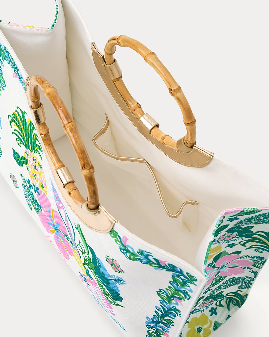 Lilly Pulitzer - Oasis Canvas Tote - Multi Hawaii Destination