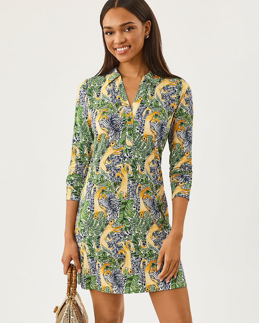 Lilly Pulitzer - Ollie Dress Upf 50 Plus - Multi Lil Palm Prowl