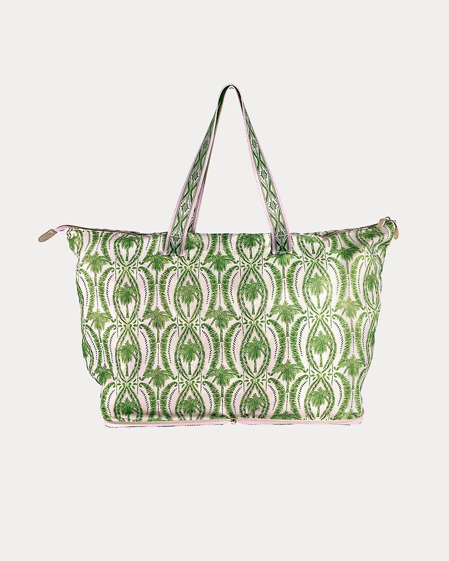 Lilly Pulitzer - Packable Tote - Coconut Textured Palm Stripe