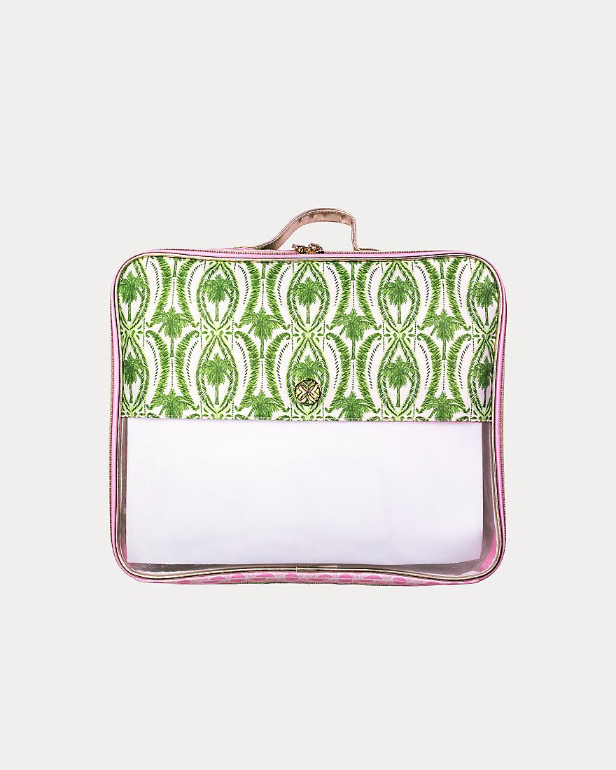 Lilly Pulitzer - Packing Cube Set - Oleander Pink Tropical Tiles