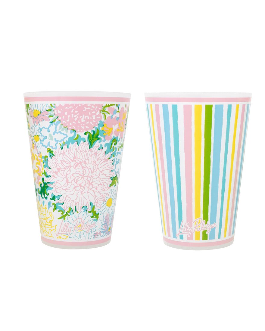 Lilly Pulitzer - Pool Cup Set - Lilly Garden Home