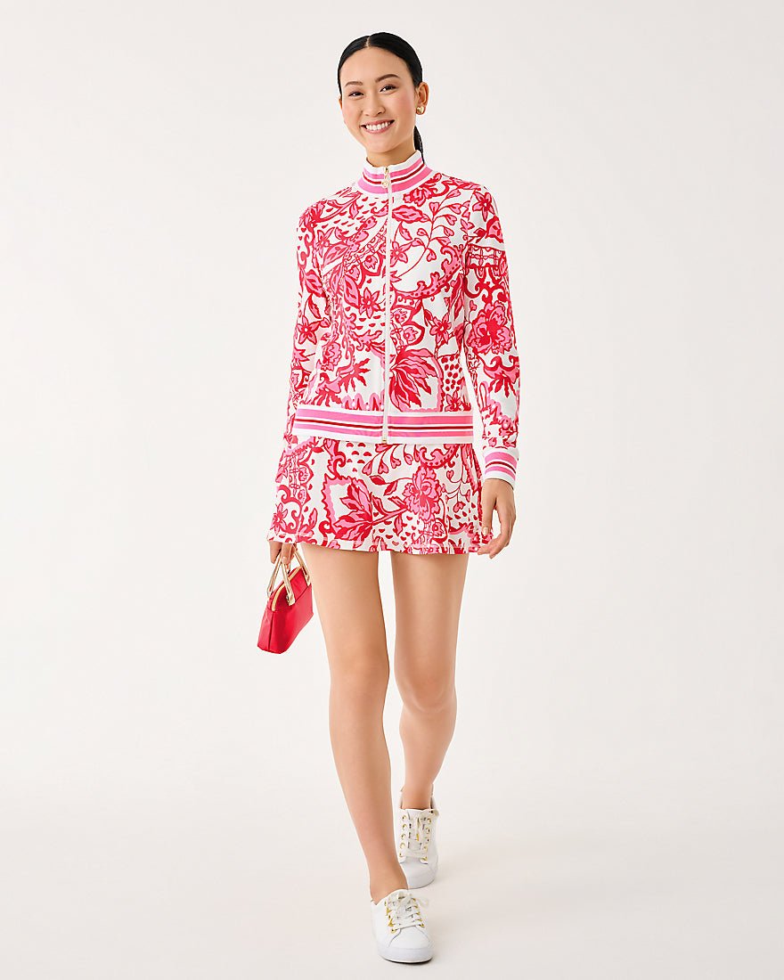 Lilly Pulitzer - Regate Jacket Upf 50 Plus - Coconut Spicy Socialite