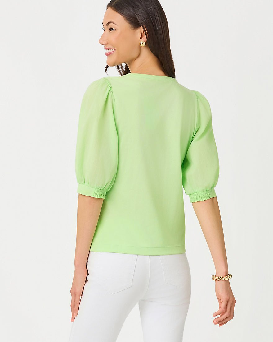 Lilly Pulitzer - Ronson Knit Top - Pistachio Macaron