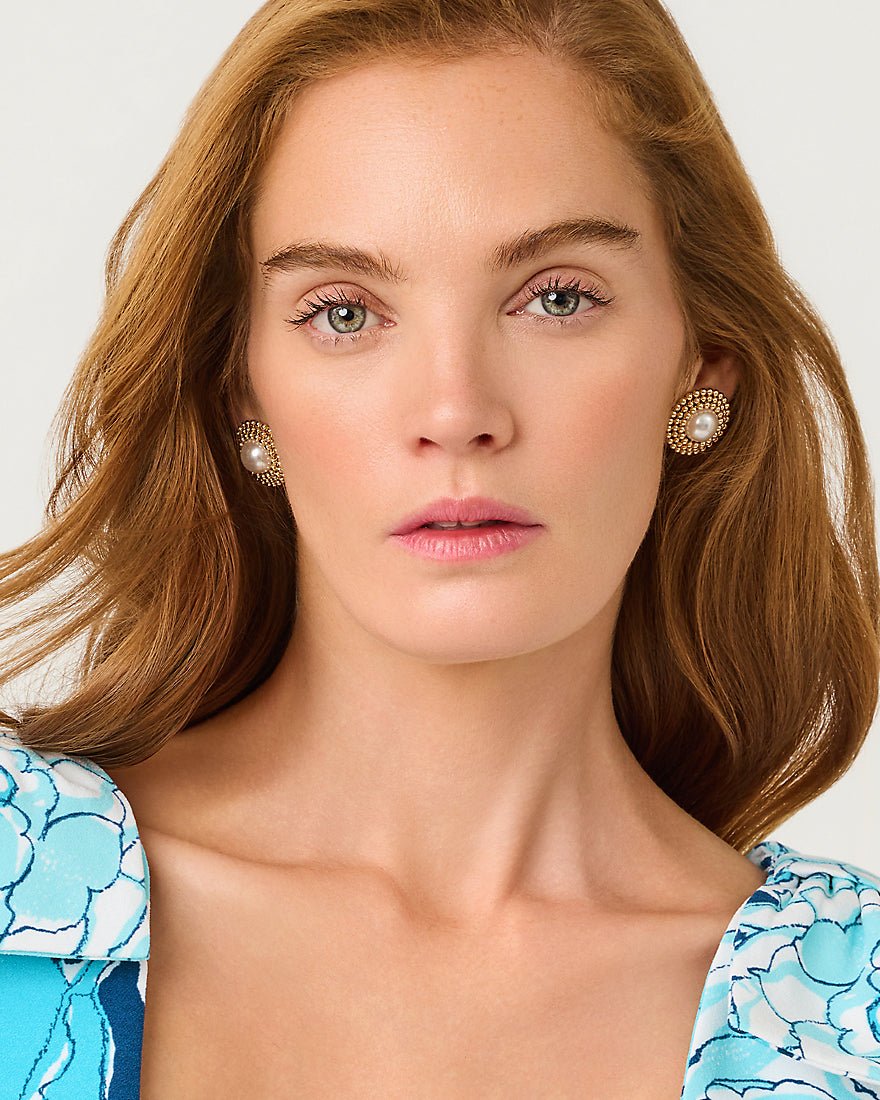 Lilly Pulitzer - Rosanna Earrings - Resort White