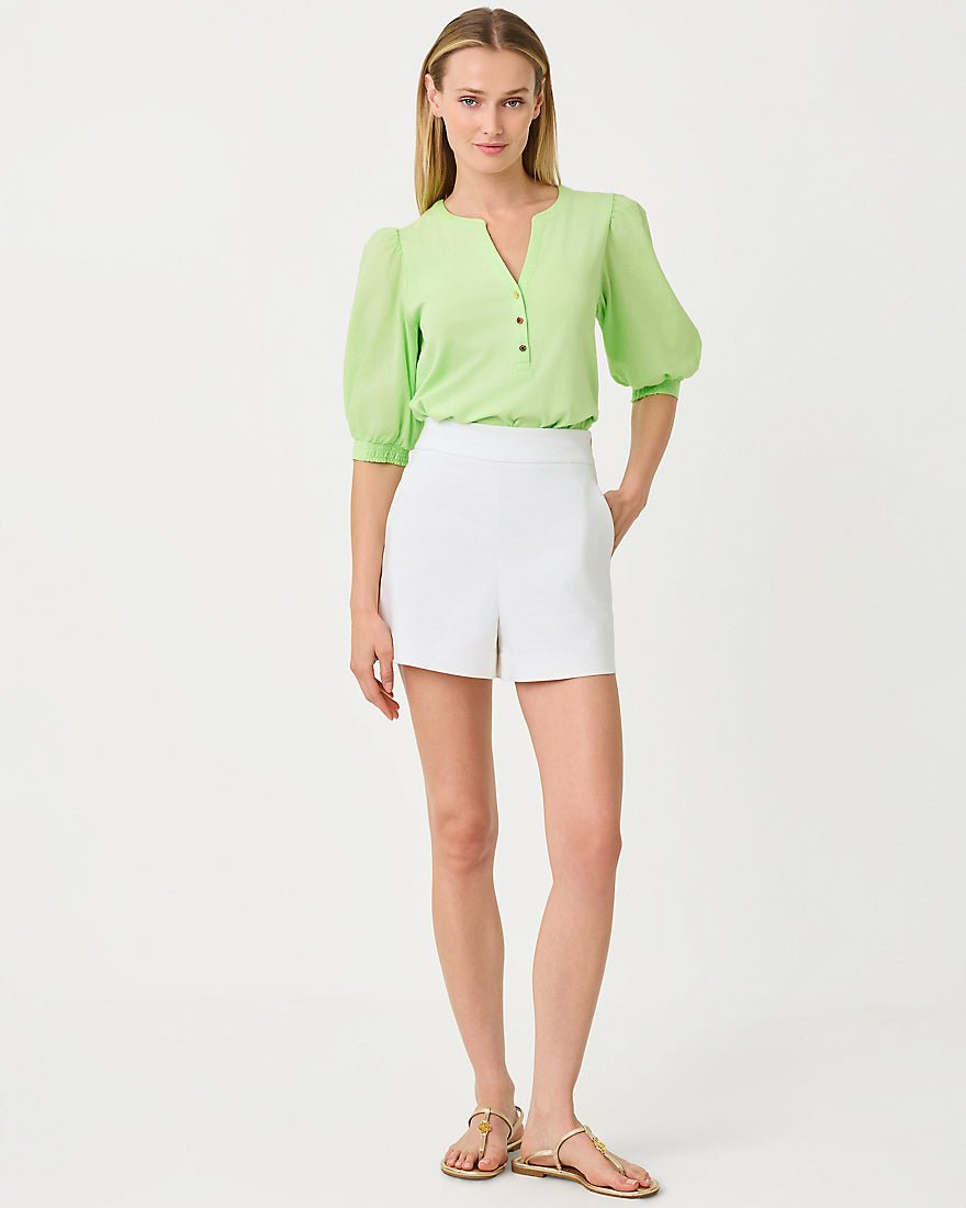 Lilly Pulitzer - Sarissa Stretch Short - Resort White