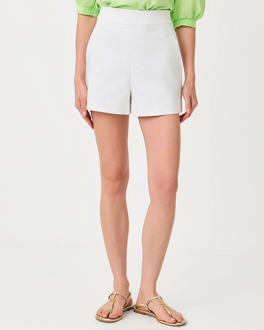 Lilly Pulitzer - Sarissa Stretch Short - Resort White